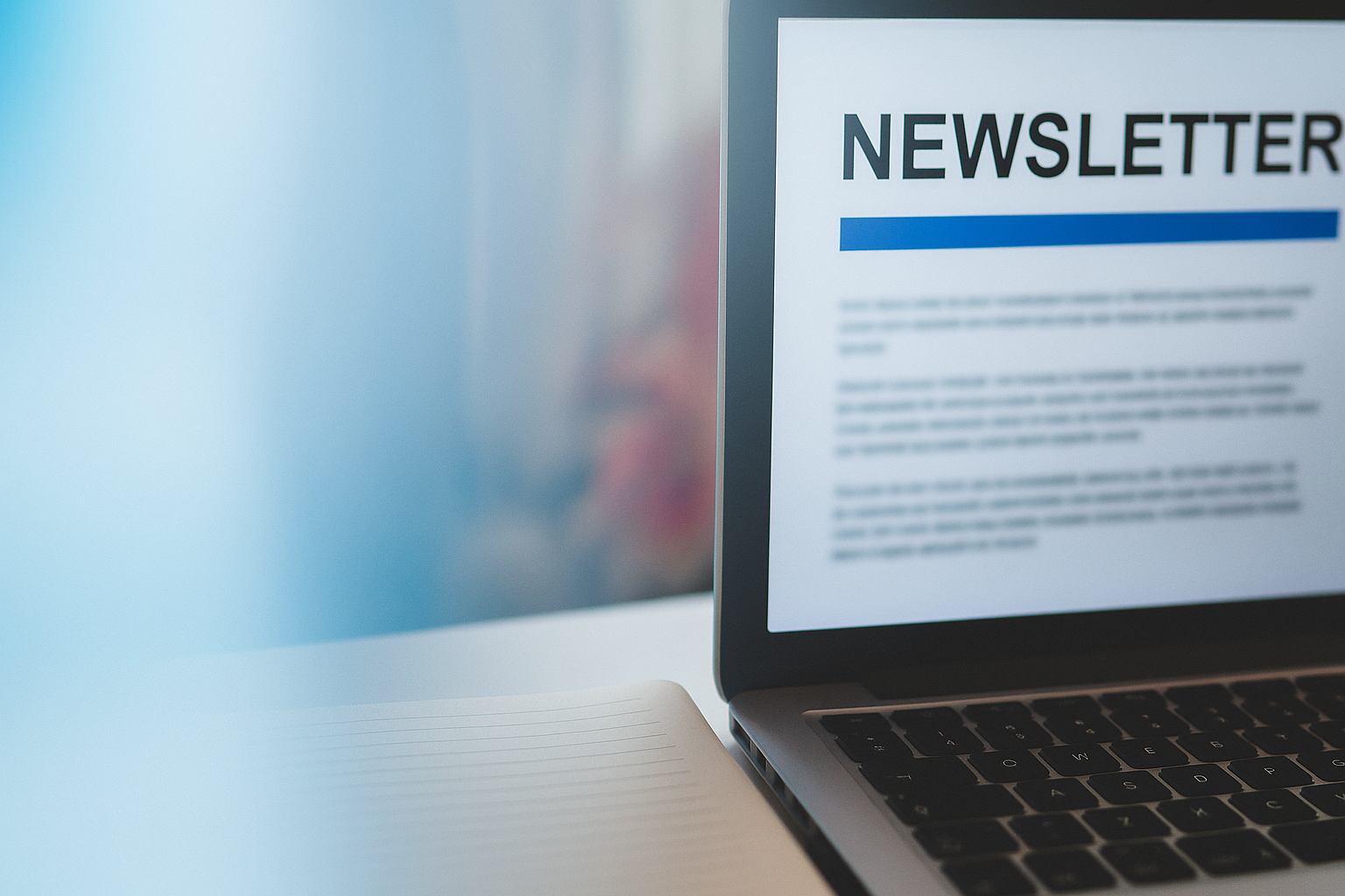 Newsletter Hintergrund