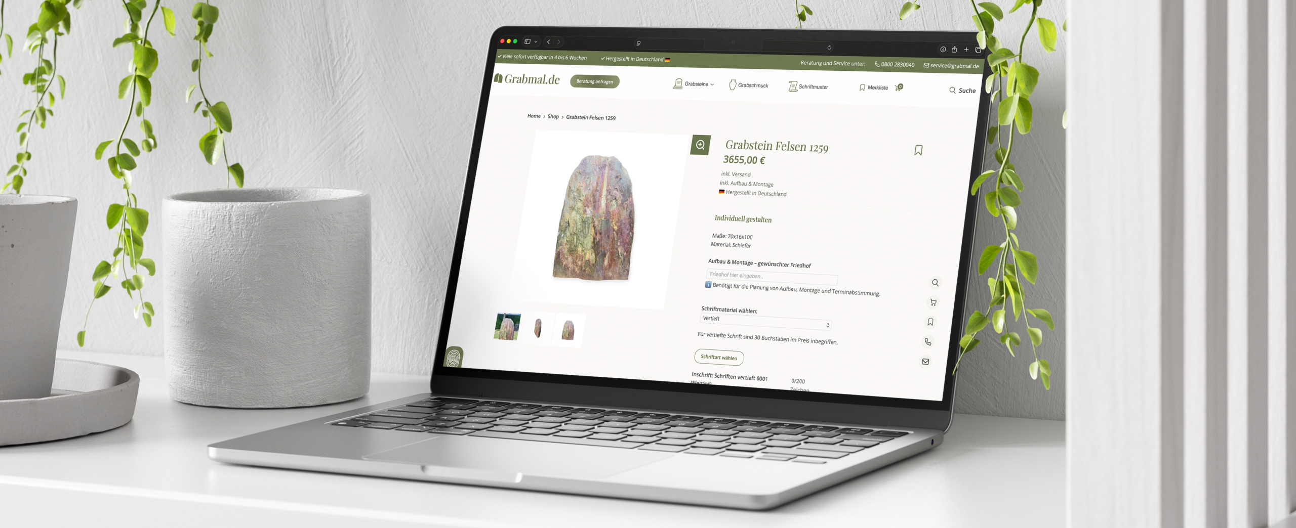 Grabmal-Shop