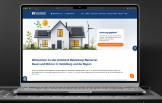 Moderne Immobilienwebsite mit WP Immoport